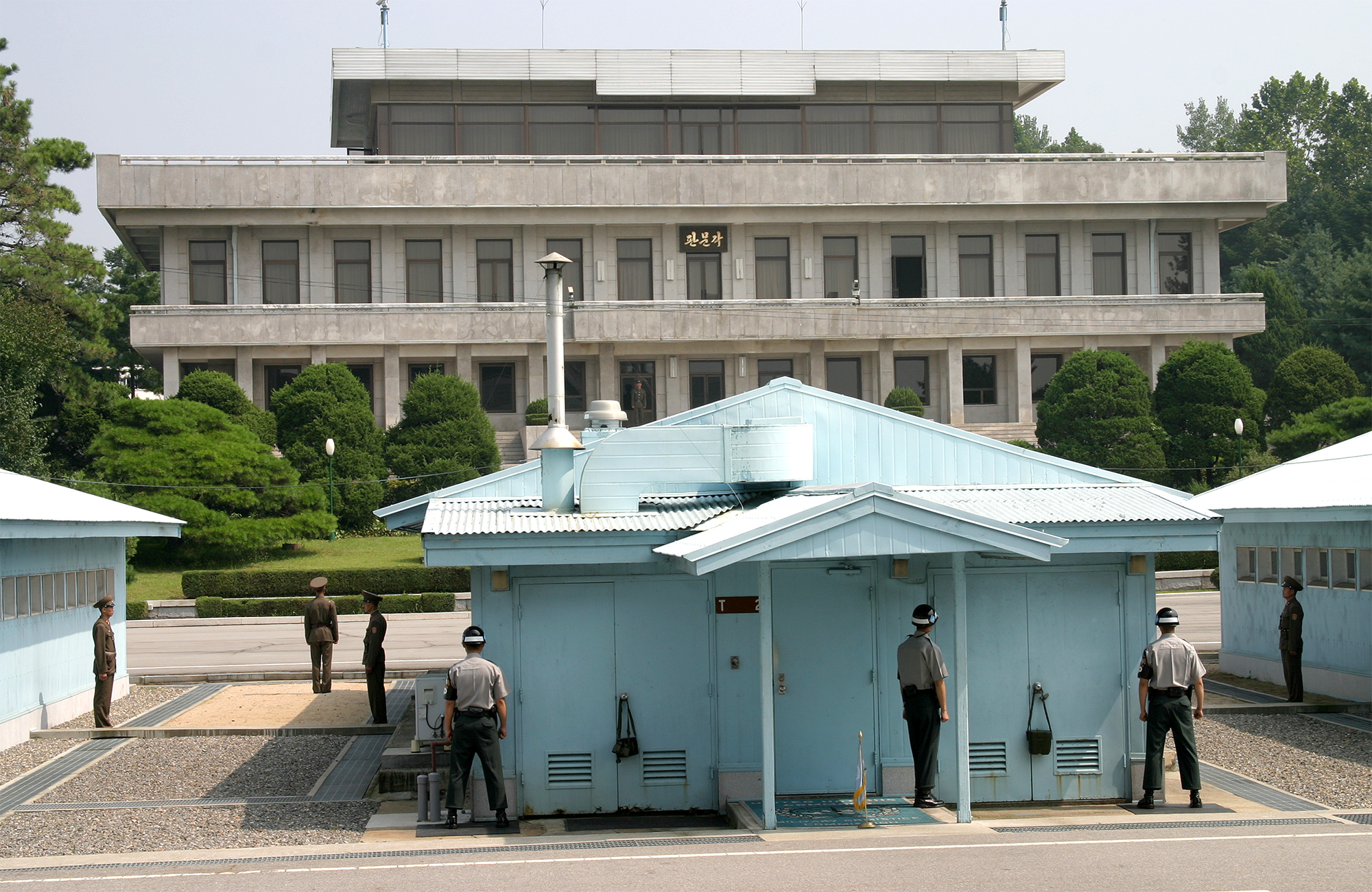 The DMZ is a remnant of the Korean war